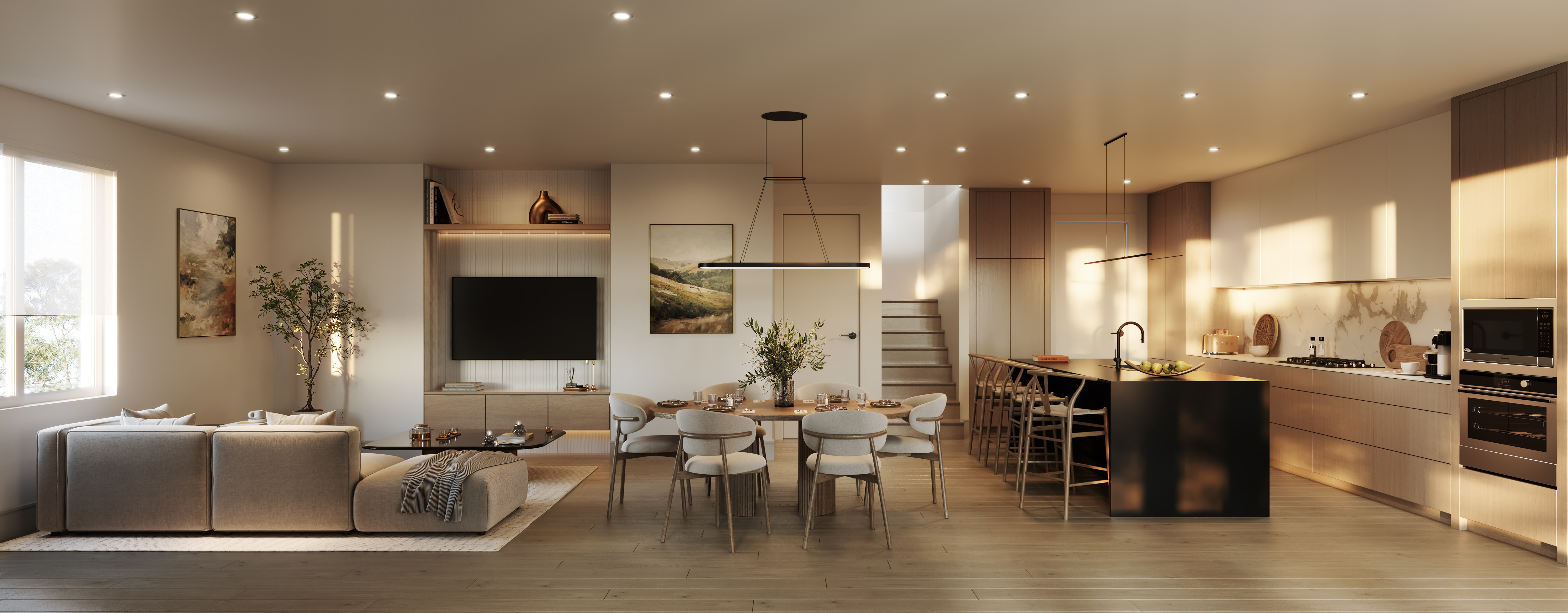 Interior rendering